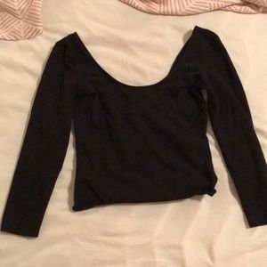 Basic Black Bodysuit from H&M
